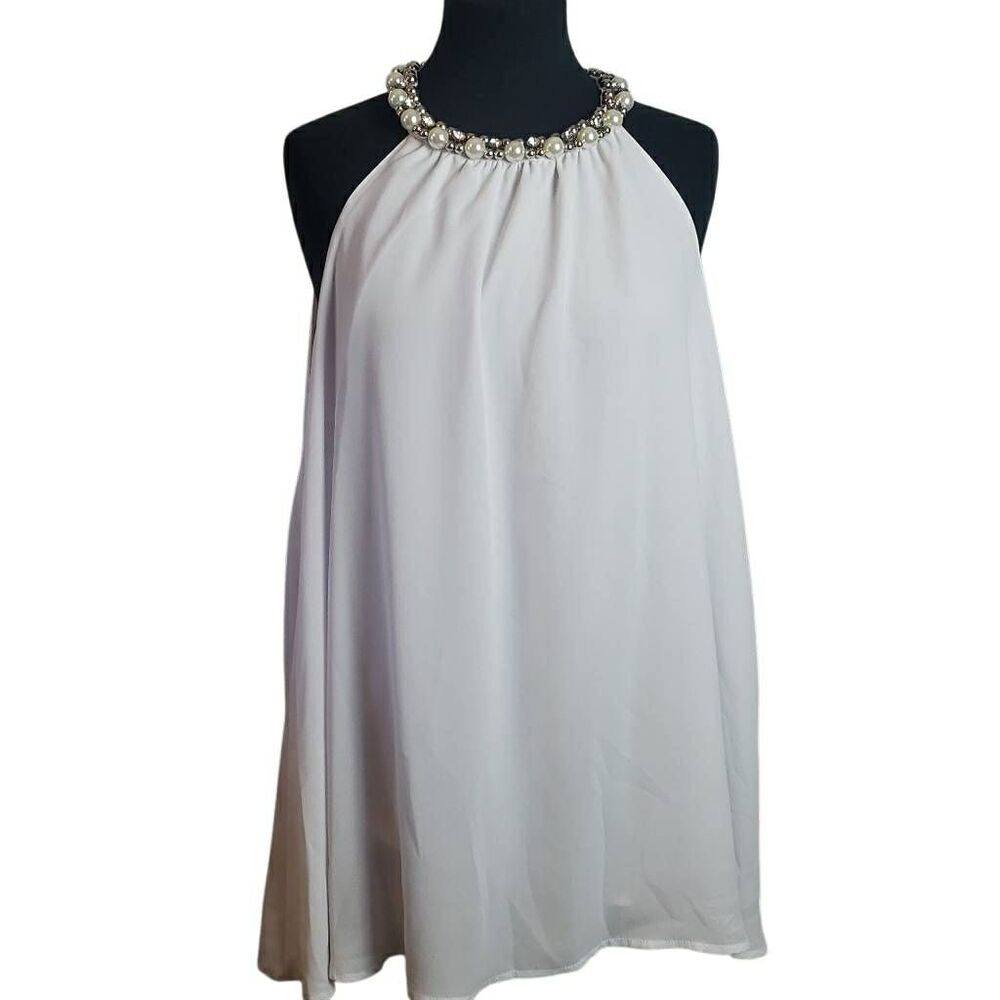 Ashley Stewart White Blouse Size 12